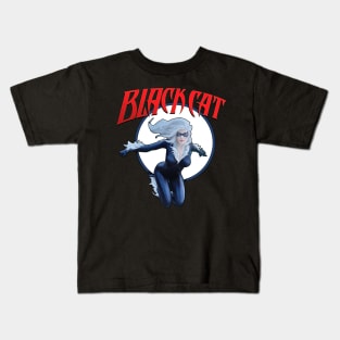 Black Cat Kids T-Shirt